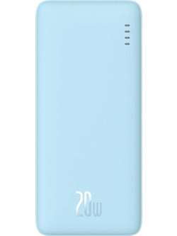 Baseus Airpow Power Bank 20000mAh 20W με Θύρα USB-A & Θύρα USB-C Blue