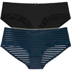 Dorina Ida Γυναικεία Μποξεράκια με Δαντέλα 2Pack D000088MI003-2X007