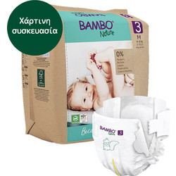 Bambo Nature Eco Πάνες No3 4-8kg 28τμχ