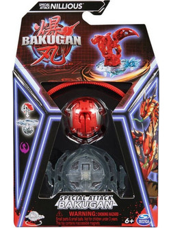 Spin Master Bakugan Special Attack Nillious Red Φιγούρα Δράσης για 6+ Ετών 20141555