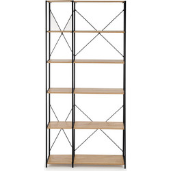 Diommi Βιβλιοθήκη 190x30x90cm V-CH-REG19