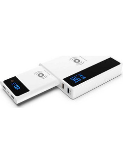 Crony YC-008 Wireless Power Bank 5000mAh με 2 Θύρες USB-A Quick Charge 3.0 White