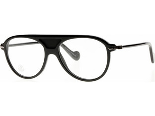 Moncler ML5033 001 Ανδρικός Σκελετός Γυαλιών Οράσεως Κοκάλινος Μαύρος