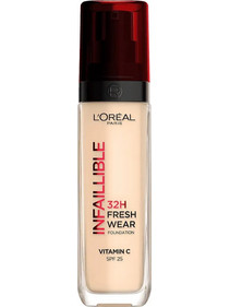 L'Oreal Paris Infaillible 32H Fresh Wear 15 Porcelain Liquid Foundation SPF25 30ml