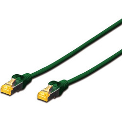 Digitus S/FTP Cat.6a Καλώδιο Δικτύου Ethernet 10m Green DK-1644-A-100/G