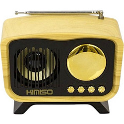 KM-6 886366Y Ηχείο Bluetooth 10W με Ραδιόφωνο Yellow
