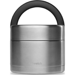 Qwetch Δοχείο Φαγητού Θερμός Inox 850ml Ασημί