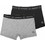 Emerson Ανδρικά Μποξεράκια Σετ Μαύρο/Γκρί 2Pack 211.EM06.06