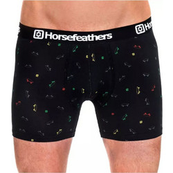Horsefeathers Sidney Rasta Ανδρικό Μποξεράκι Μαύρο AA901P