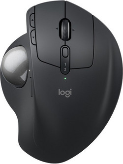 Logitech MX Ergo S Ασύρματο Bluetooth Ποντίκι Εργονομικό με Trackball Anthracite