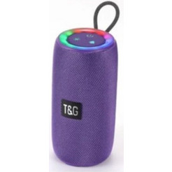 T&G TG-431 Ηχείο Bluetooth 10W Μωβ