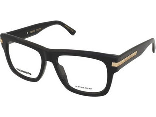 Dsquared2 D20163 807 Ανδρικός Σκελετός Γυαλιών Οράσεως Κοκάλινος Μαύρος