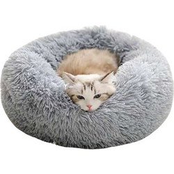 Glee Geneva Ultra Comfort Πουφ Κρεβάτι Σκύλου Ανθρακί 60x60cm G87732