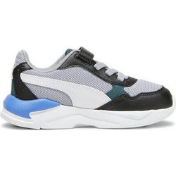 Puma X-Ray Speed Παιδικά Αθλητικά Παπούτσια για Πεζοπορία Γκρι Πετρόλ 385525-21