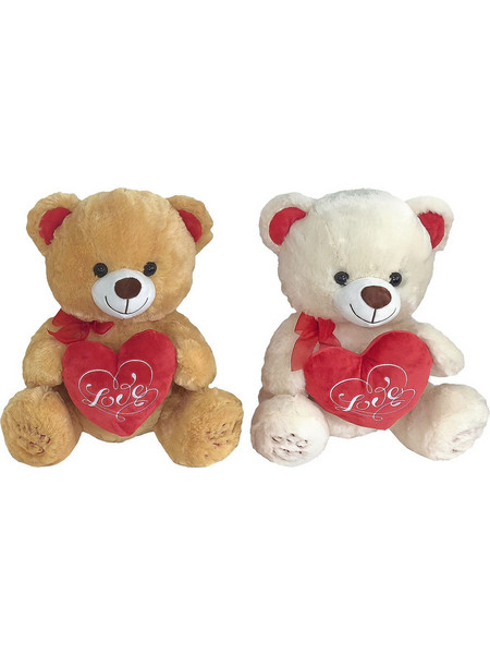 ToyMarkt Αρκουδάκι με Καρδιά 2 Χρώματα 99520
