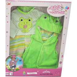 Blue Toys Baby May May Σετ Ρούχα & Αξεσουάρ