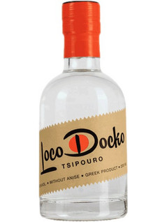 Loco Docko Distillery Τσίπουρο χωρίς Γλυκάνισο 40% 200ml