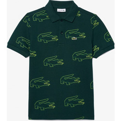 Lacoste Παιδικό Polo Κοντομάνικο Κυπαρισσί PJ5663-DCJ