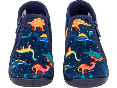 Comfy Ανατομικές Χειμερινές Παιδικές Παντόφλες Μποτάκια για Αγόρια Navy Μπλε 0524