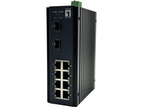 LevelOne IGU-1071 Managed L2 Switch με 8 Θύρες Ethernet 1000Mbps και 2 SFP θύρες