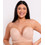 Curvy Kate Σουτιέν Strapless με Ελαφριά Ενίσχυση με Μπανέλα Μπεζ 71108