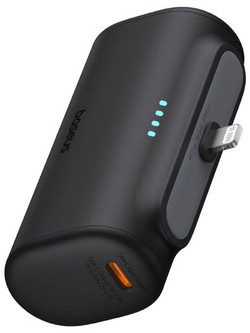 Baseus Compact Series IP Power Bank 5000mAh 20W Black