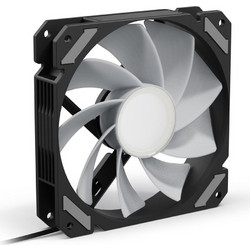 Sharkoon Shark Mirror Reverse Case Fan 120mm RGB με Σύνδεση 4-Pin PWM Black 4044951042463