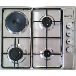SILIFO SF6100 Εστία Αερίου & Ρεύματος Αυτόνομη 58.5x50cm