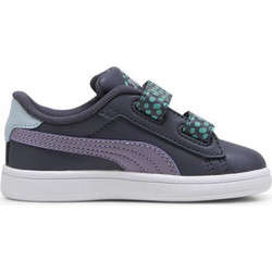 Puma Παιδικά Sneakers Μαύρα Μωβ Βεραμάν 397988-02