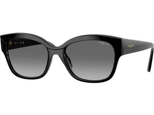 Vogue VO5638SU W44 Γυναικεία Γυαλιά Ηλίου Πεταλούδα Κοκάλινα Μαύρα με Μαύρο Degradee Φακό