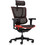 Comfort Workspace Ergohuman Καρέκλα Gaming Mesh με Ρυθμιζόμενα Μπράτσα και Υποπόδιο Equator Red 114175