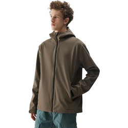 4F Ανδρικό Μπουφάν Χειμωνιάτικο Softshell Καφέ 4FWSS25TSOFM324-81S