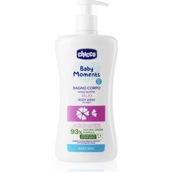 Chicco Baby Moments Relax Βρεφικό Σαμπουάν & Αφρόλουτρο με Αντλία 500ml