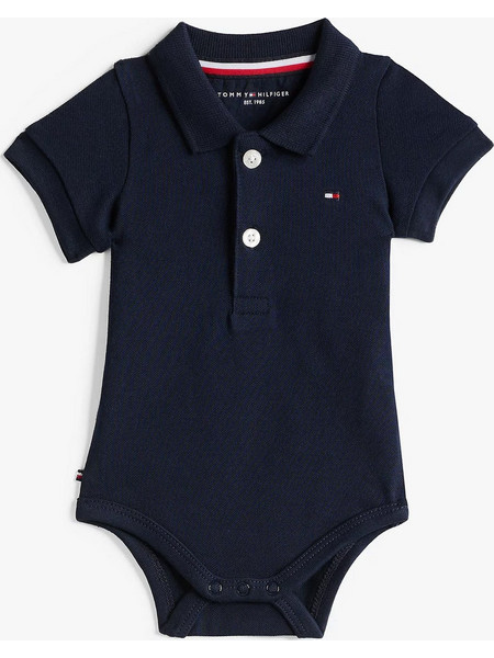 Tommy Hilfiger Φορμάκι Κοντομάνικo για Αγόρι Navy Μπλε KN0KN01984-C1G