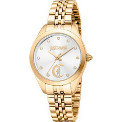 Just Glam Chic Γυναικείο Ρολόι με Χρυσό Μεταλλικό Μπρασελέ JC1L309M0055