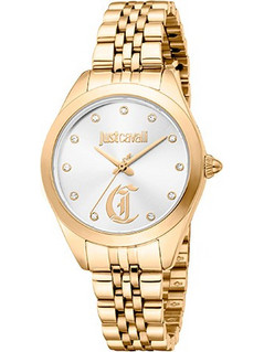 Just Glam Chic Γυναικείο Ρολόι με Χρυσό Μεταλλικό Μπρασελέ JC1L309M0055