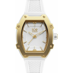 Ice Watch Γυναικείο Ρολόι με Λευκό Καουτσούκ Λουράκι IC023318