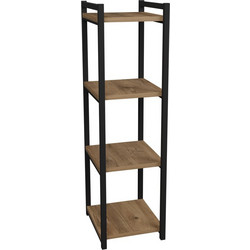 Pakoworld Harvey Βιβλιοθήκη 33x28x100cm 321-000103