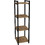 Pakoworld Harvey Βιβλιοθήκη 33x28x100cm 321-000103