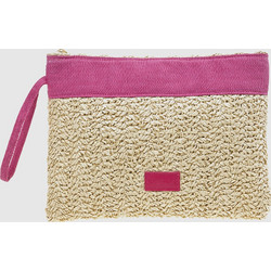 Verde 07-0379 Γυναικείο Νεσεσέρ Παραλίας 30x3x22cm Φούξια