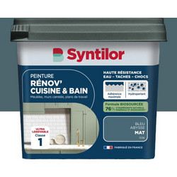 Syntilor Renov'Cuisine &Bain Χρώμα Πλακιδίων Navy Μπλε 0.75lt