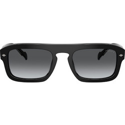 Vogue VO5620S W44T3 Ανδρικά Γυαλιά Ηλίου Aviator Κοκάλινα Μαύρα με Μαύρο Degradee Φακό