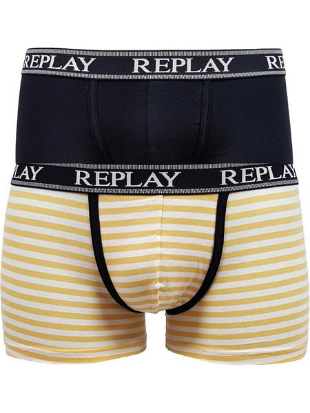 Replay Ανδρικά Μποξεράκια Σετ 2Pack M601141-B09