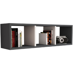 Βιβλιοθήκη Τοίχου 90x22x25.6cm HM9228.13