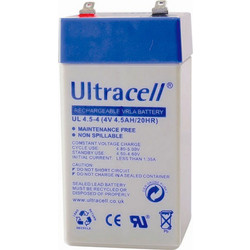Ultracell UL4.5-4 Μπαταρία VRLA 4V 4.5Ah