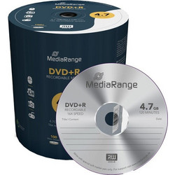 MediaRange MX-463174 Εγγράψιμα DVD+R 16x Printable 4.7GB 100τμχ