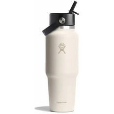 Hydro Flask Travel Wide Flex Straw Black/Oat 946ml