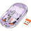 Hoco GM35 Ασύρματο Bluetooth Ποντίκι Purple