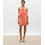 Mix & Match Mirella Mini Καλοκαιρινό Φόρεμα για Γάμο / Βάπτιση Ντραπέ Κοραλί SS2501