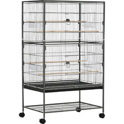 PawHut Indoor Κλουβί Πτηνών 78x52x132cm D10-075CG